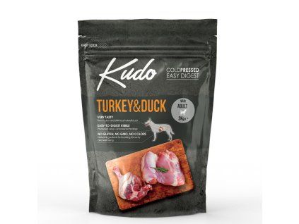 Kudo Dog LG Adult Mini Turkey & Duck 3kg