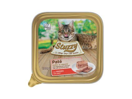 Stuzzy Cat Paté Adult s hovädzím mäsom 100g