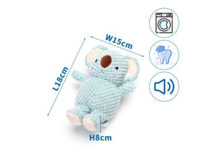 Plyšová hračka Nobleza - Zamatová koala 18cm