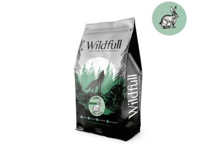 Wildfull Dog Adult All Size GF - Rabbit & Pumpkin 2kg