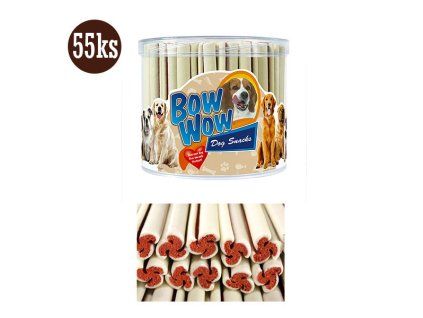 Bow Wow Dog Turbínky s uherákovou príchuťou 55ks