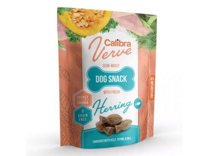 Calibra Dog Verve Semi-Moist Snack Fresh Herring 150g