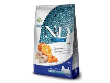 Farmina N&D Pumpkin Adult Mini - Cod & Orange 7kg