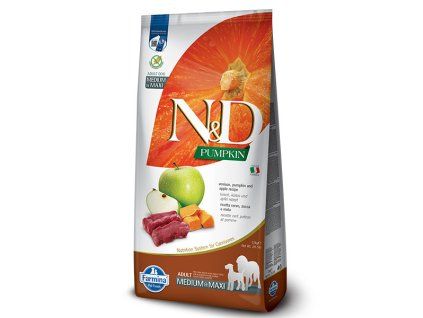 Farmina N&D Pumpkin Adult Medium/Maxi - Venison & Apple 12kg