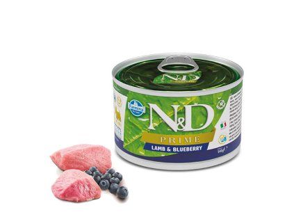 Farmina N&D Prime Dog Adult Mini Lamb & Blueberry 140g