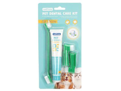 Set zubná pasta Nobleza 73g + čistiace kefky 3ks