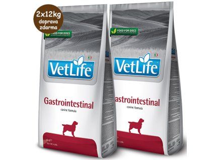 Farmina Vet Life Dog Gastrointestinal 2x12kg