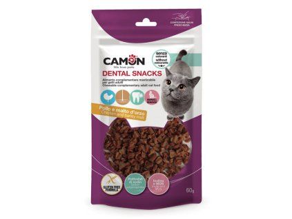 Camon Dental Snacks Hairball Cat - Kura a jačmený slad  60g