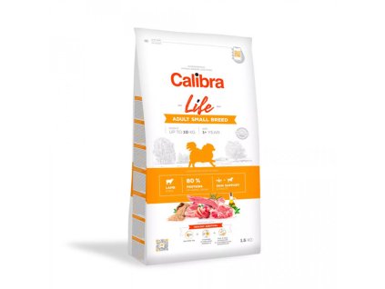 Calibra Dog Life Adult Small Breed Lamb 1,5kg