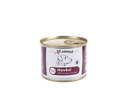 All Animals Dog Mleté hovädzie mäso 200g