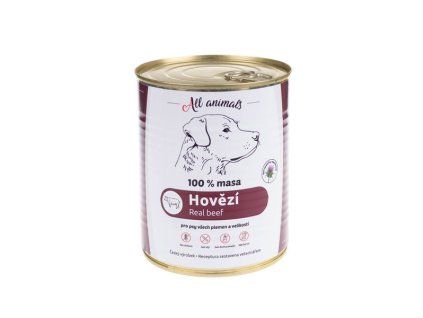All Animals Dog Mleté hovädzie mäso 800g