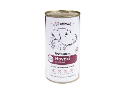 All Animals Dog Mleté hovädzie mäso 1,2kg