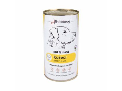 All Animals Dog Mleté kuracie mäso 1200g