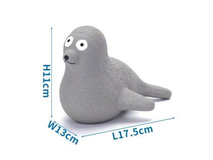 Latexový tuleň Nobleza hračka pre psa - 17,5cm