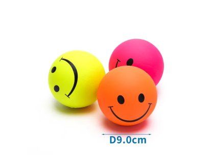 Gumená lopta pre psa Smile - 9,0cm