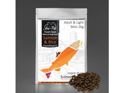 Fresh Farm Adult & Light Mini - Salmon & Rice 2kg