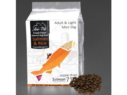 Fresh Farm Adult & Light Mini - Salmon & Rice 5kg
