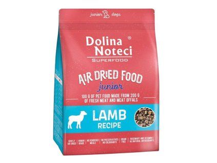 Dolina Noteci Superfood Air Dried Junior Dog - Jahňacie 1kg