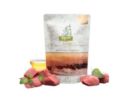 Isegrim Dog Adult Horse with Vegetables kapsička 410g