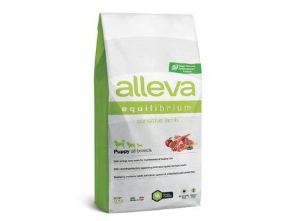 Alleva Equilibrium Dog Puppy All Breeds Sensitive Lamb 12kg