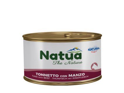 Natua Cat Adult - Filety z tuniaka a hovädzie 85g
