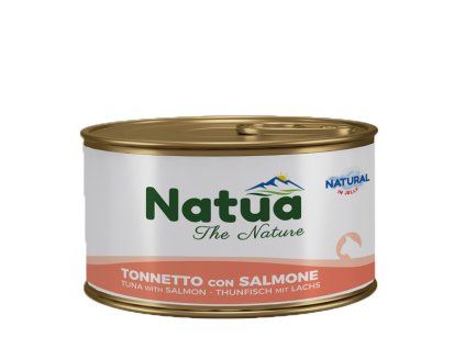 Natua Cat Adult - Filety z tuniaka a losos 85g