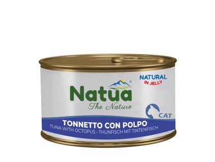 Natua Cat Adult - Filety z tuniaka a chobotnica 85g