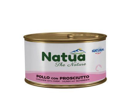 Natua Cat Adult - Kuracie filety a šunka 85g