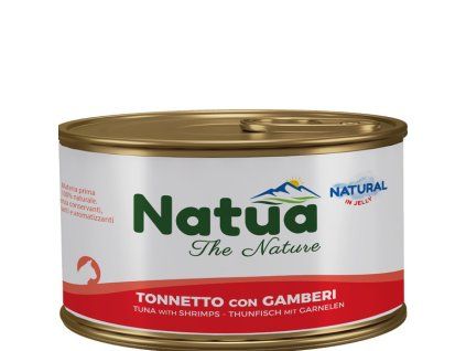 Natua Cat Adult - Filety z tuniaka a krevety 150g
