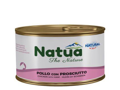 Natua Cat Adult - Kuracie filety a šunka 150g