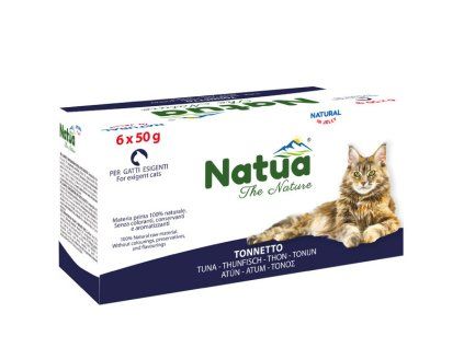 Natua Cat Adult Multipack - Filety z tuniaka 6x50g