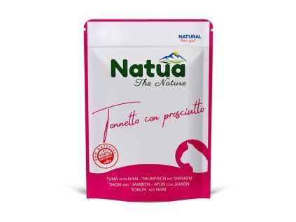 Natua Cat Adult - Filety z tuniaka a šunka 70g