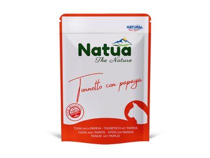 Natua Cat Adult - Filety z tuniaka a papája 70g