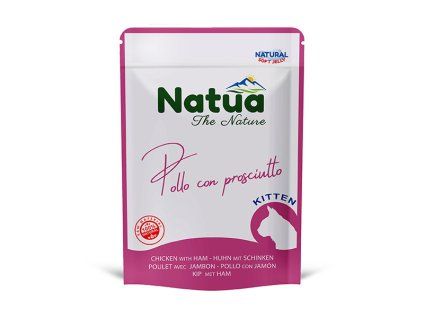 Natua Cat Mačiatko - Kuracie filety a šunka 70g