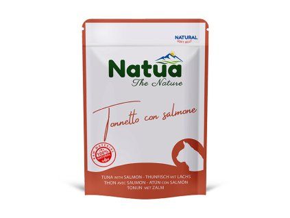 Natua Cat Adult - Filety z tuniaka a losos 70g