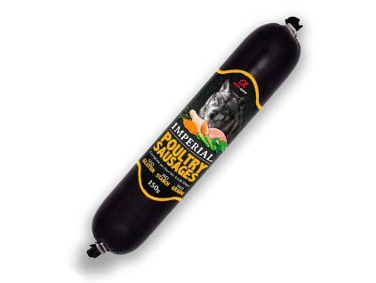 Alpha Spirit Dog Imperial Sausages - Saláma Poultry 150g