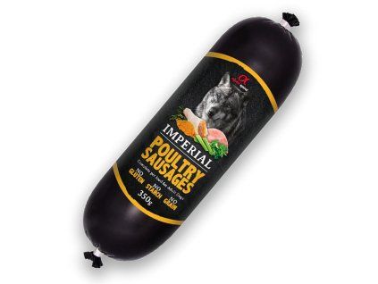 Alpha Spirit Dog Imperial Sausages - Saláma Poultry 350g