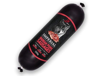 Alpha Spirit Dog Imperial Sausages - Saláma Iberian Pork 350g