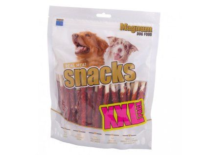 Magnum Dog Food Duck Roll on Rawhide Stick 500g