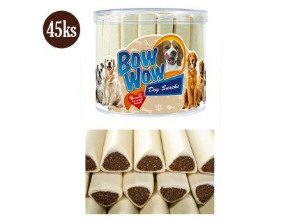 Bow Wow Dog Trojhranky s hydinovou pečienkou 45ks