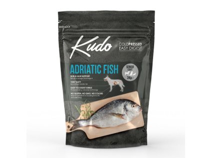 Kudo Dog LG Senior&Light All Size Adriatic Fish 3kg