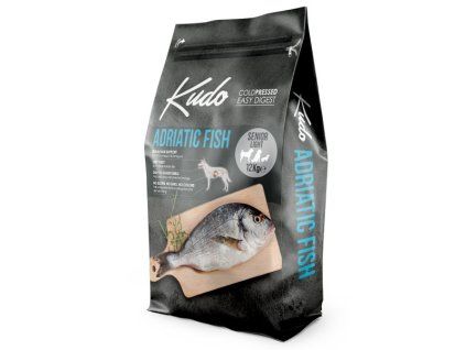 Kudo Dog LG Senior&Light All Size Adriatic Fish 12kg
