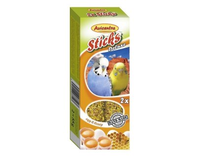 Avicentra tyčinka pre andulky s vajíčkom a medom 2x55g