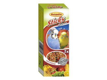 Avicentra tyčinka pre andulky s ovocím a medom 2x55g