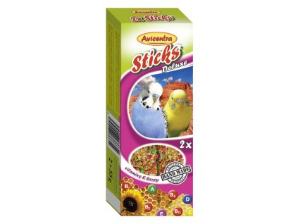 Avicentra tyčinka pre andulky s vitamínmi a medom 2x55g