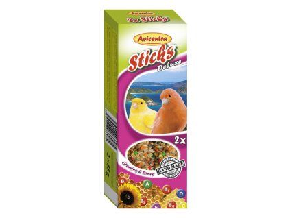Avicentra tyčinka pre kanárikov s vitamínmi a medom 2x55g