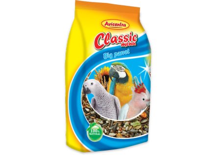 Avicentra Classic menu veľký papagáj 1kg
