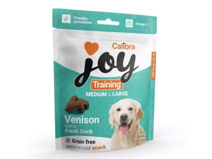 Calibra Joy Training Adult Medium & Large - Venison & Duck 300g