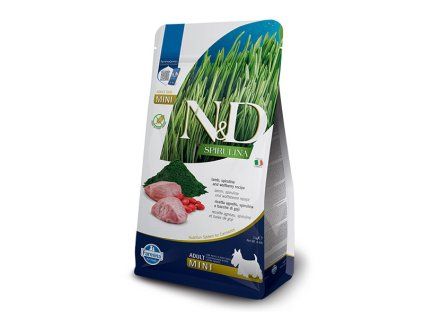 Farmina N&D Adult Mini Dog Spirulina GF - Lamb and Wolfberry 2kg