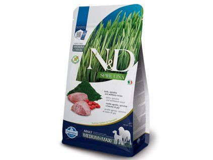 Farmina N&D Adult M&M Dog Spirulina GF - Lamb and Wolfberry 7kg